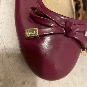 EUC Coach ballet flats 8